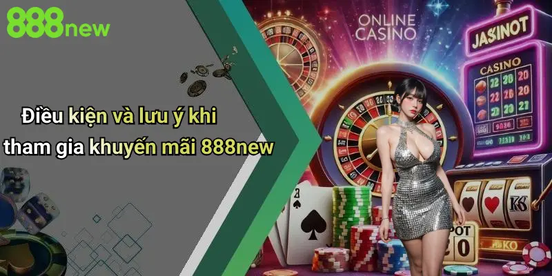 Điều kiện và lưu ý khi tham gia khuyến mãi 888new