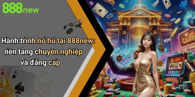 Hành trình nổ hũ tại 888new: nền tảng chuyên nghiệp và đẳng cấp